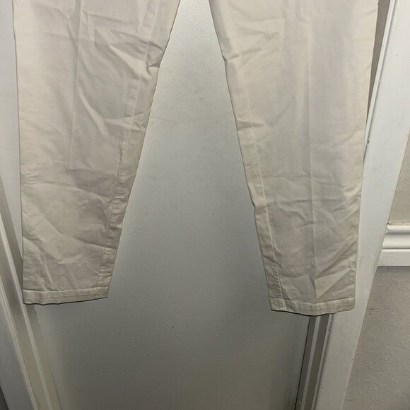 Vince Ivory Business Casual Tapered Pocketed Trouser Pants Size 6 - Picture 4 of 11